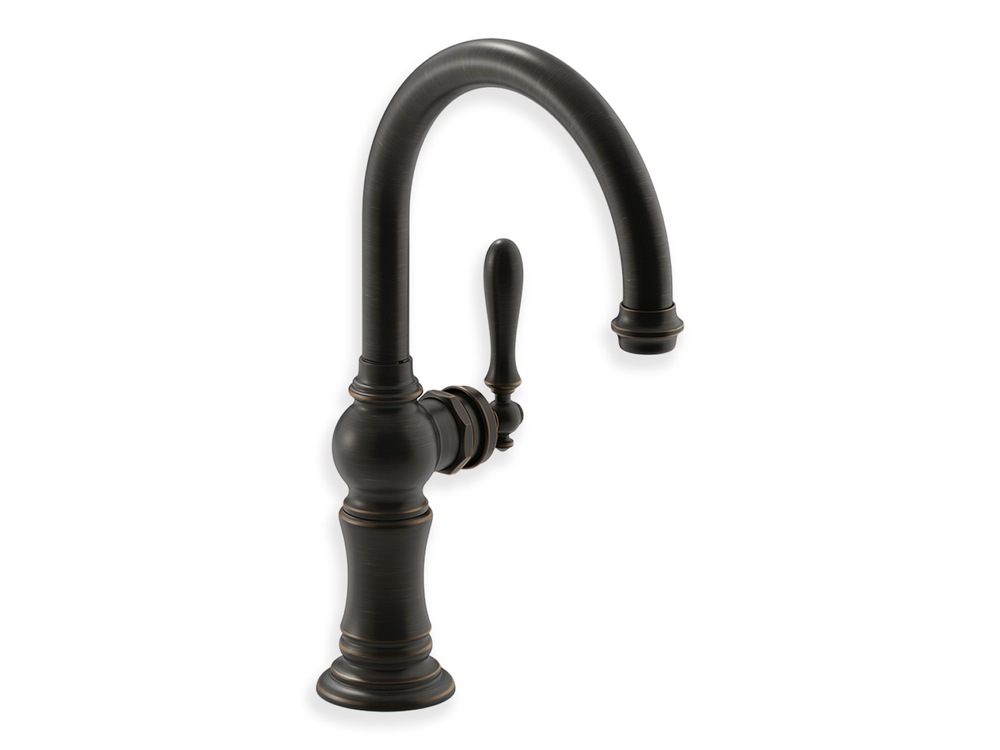 Kohler Artifacts Bar Sink Faucet with 131/16in Spout, Matte Black