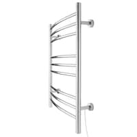WarmlyYours Riviera Electric Towel Warmer, Polished Stainlesss Steel, 9-Bars