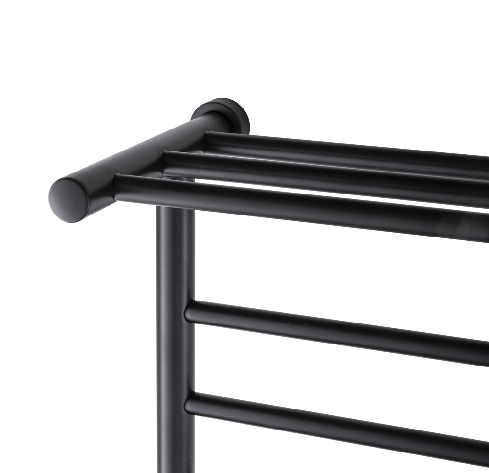 WarmlyYours Summit Electric Towel Warmer, Black, 8Bars Canadian Tire