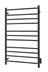WarmlyYours Malta Electric Towel Warmer, Black, 11-Bars Front_Three_Fourths_Angled_Left