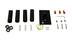 WarmlyYours Malta Electric Towel Warmer, Black, 11-Bars Composite_or_Mixed