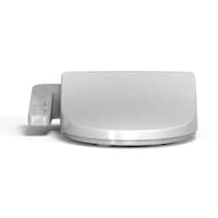 Siège de toilette bidet électronique avec siège chauffant et couvercle à fermeture lente SoftClose TOTO WASHLET A2, allongé, blanc coton Front_Elevated