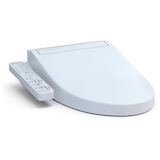 Siège de toilette bidet électronique TOTO C2 WASHLET+ Ready avec nettoyage de buse EWATER+ et PREMIST, allongé, blanc Front_Angled_Right