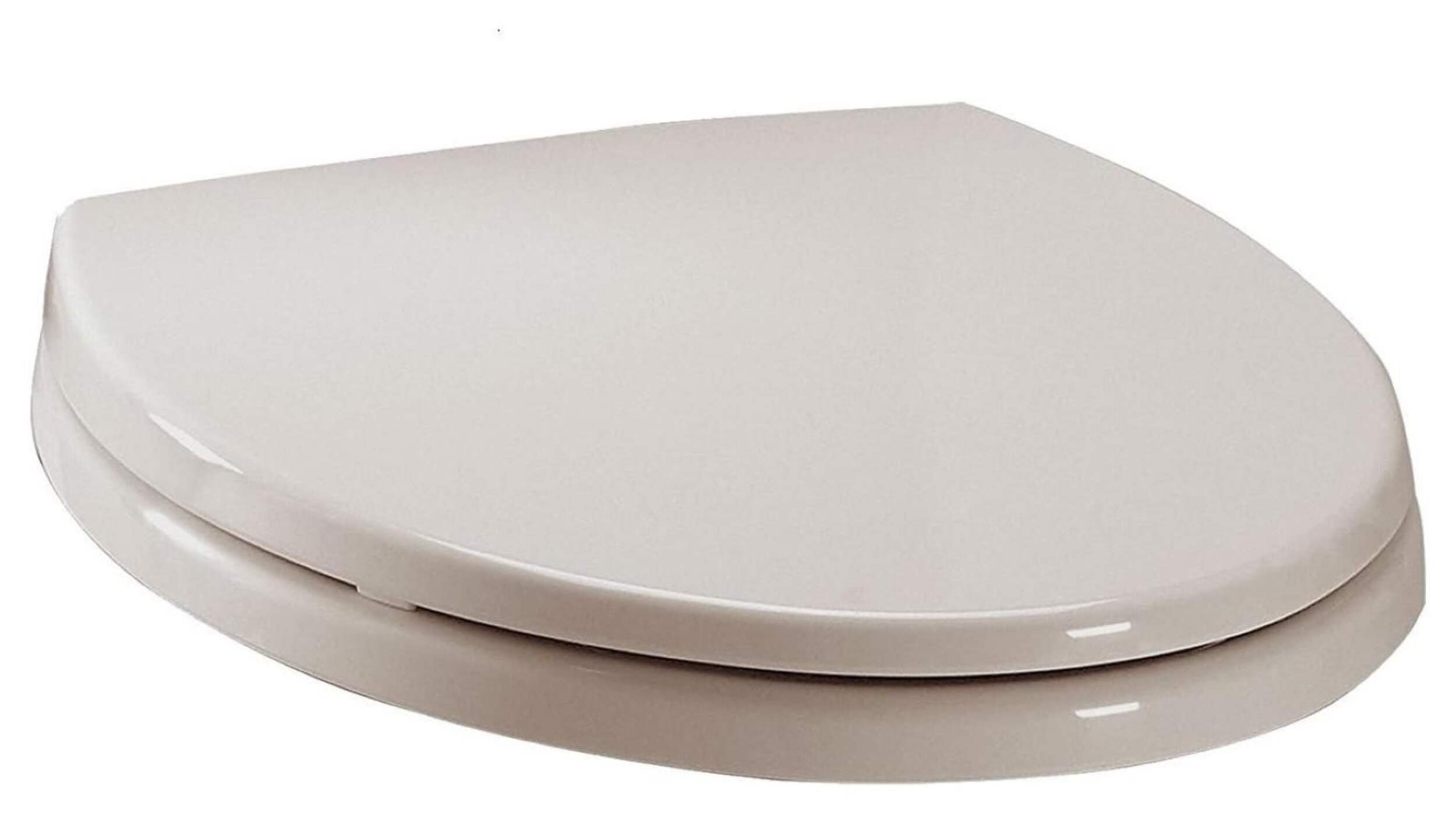 TOTO® SoftClose® Non Slamming, Slow Close Elongated Toilet Seat and Lid, Bone Front_Angled_Right