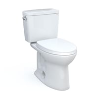 Toilette allongée TOTO Drake Tornado, 1,6 gal/c, cuvette en CEFIONTECT et siège SoftClose