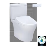 TOTO® WASHLET®+ Aquia IV Two-Piece Dual Flush 1.28 & 0.9 GPF Toilet with WASHLET S7A Bidet Seat Composite_or_Mixed