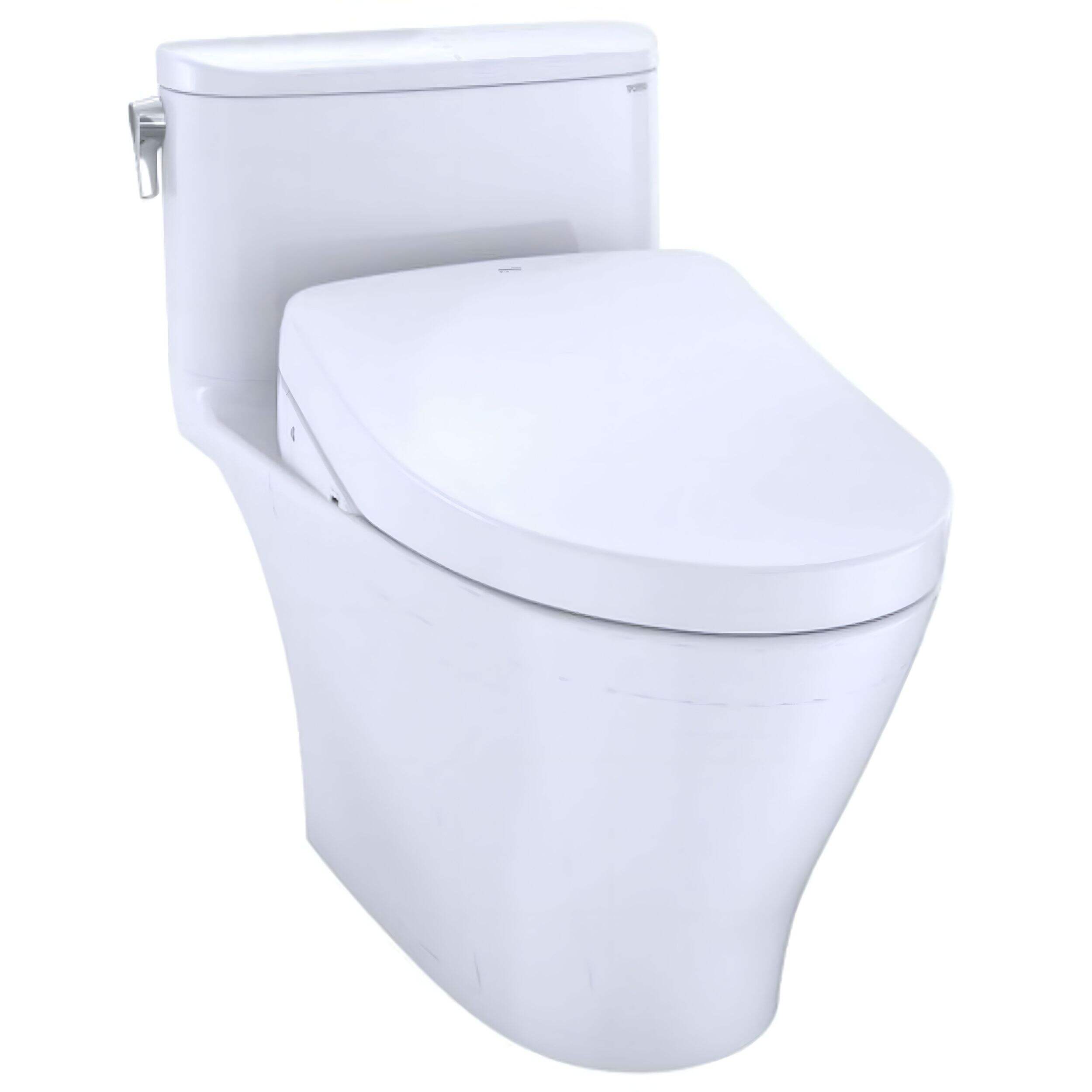 Toto 1.28-GPF One-Piece Nexus Washlet with Tornado Flush Front_Angled_Right