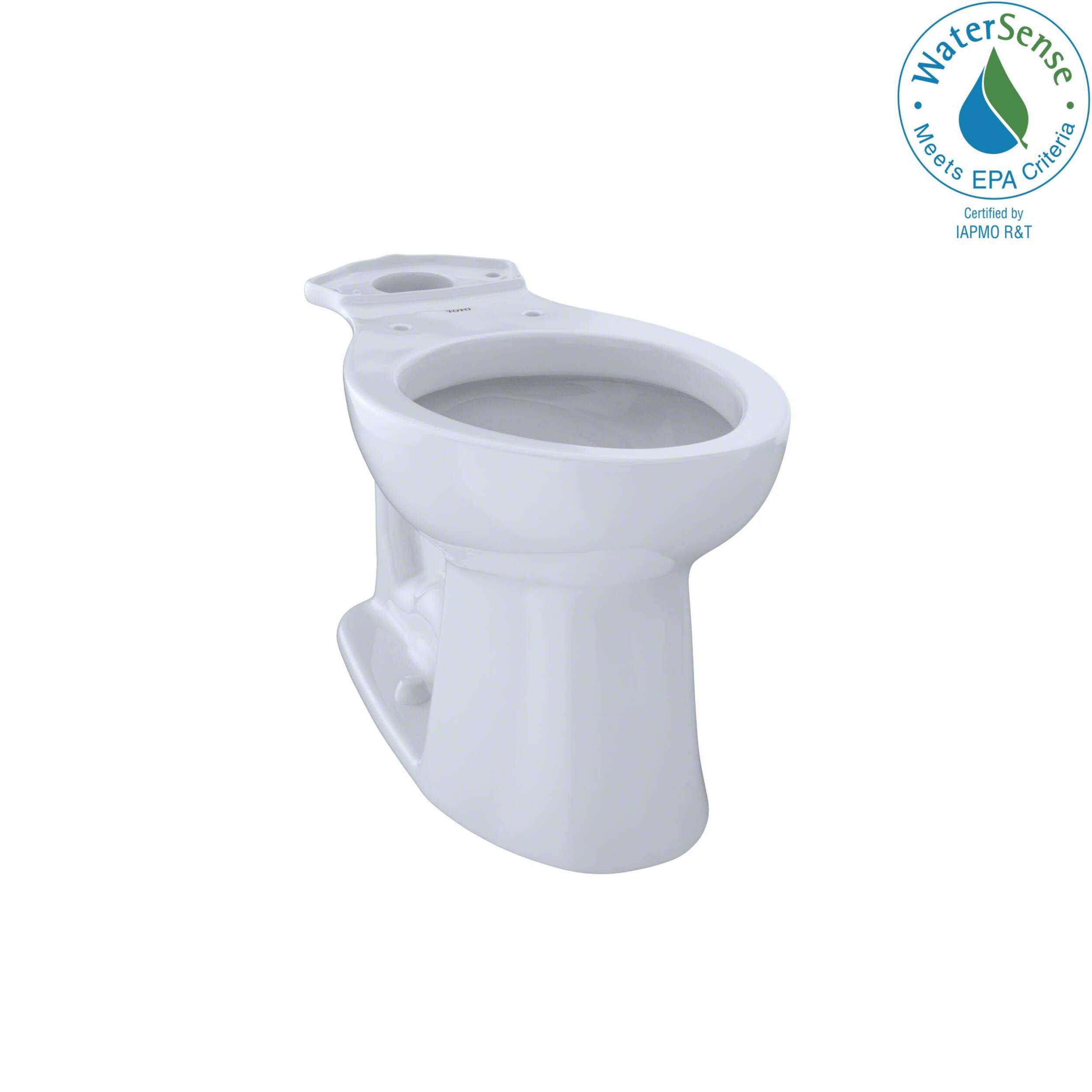 Toto Entrada 1.28-GPF Elongated Cotton Toilet Bowl Front_Angled_Right