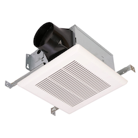 Cyclone CTP80 80 CFM 0.3 Sones Bathroom Fan, White Bottom_Plunge
