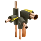 Gaine isolante pour tuyau de plomberie 1/2 po Climaloc, 3 pi L.,  autoadhésive, usage intérieur et extérieur