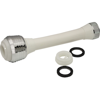 Brise-jet aérateur pour robinet de cuve PlumbShop, moins de 5 L/min, blanc