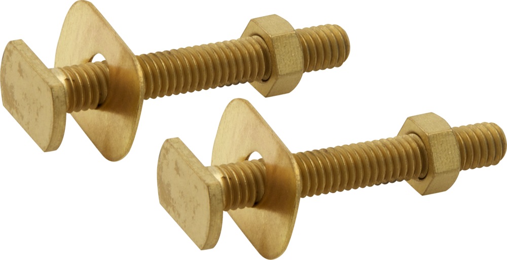 Toilet Flange Bolt Set, 5/16 OD x 21/4in Canadian Tire