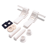 PlumbShop PVC Washing Machine Connector, Black, 1-pk Front_Angled_Left