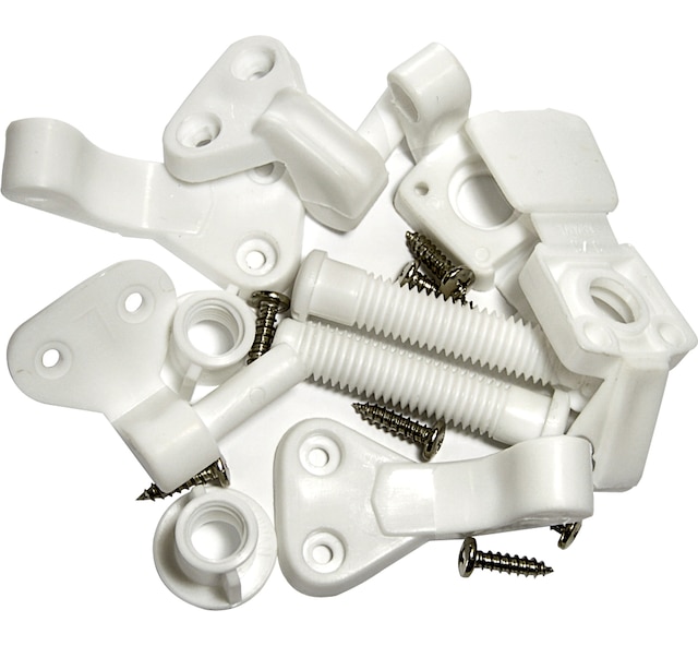 Toilet Seat Hinge Set for Wooden or Padded Seats Canadian Tire