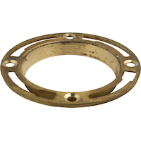 Bride de montage de toilettes PlumbShop, 4 po Front_Elevated