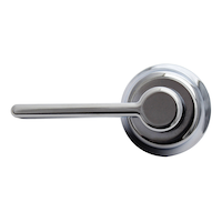 Korky StrongARM Universal Metal Toilet Handle & Lever, Chrome Front_Flat