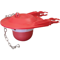 Korky Universal Adjustable Toilet Flapper, 3-in