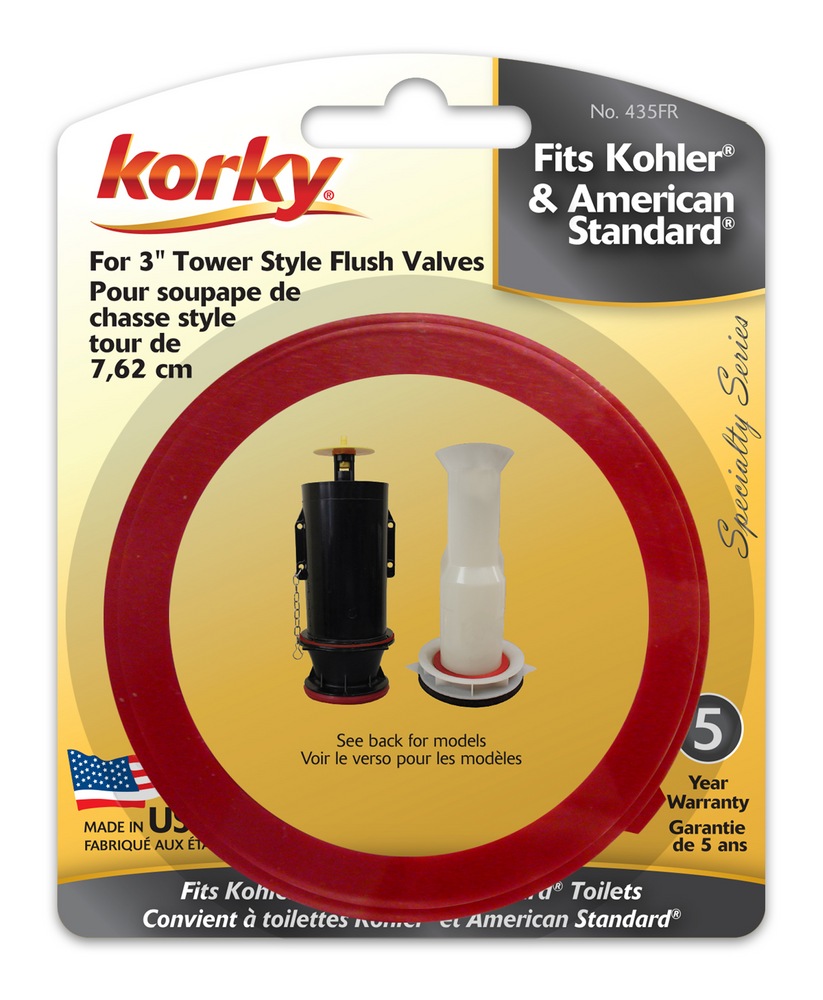 Korky Universal Valve Seal Toilet Replacement Kit, 3in Canadian Tire