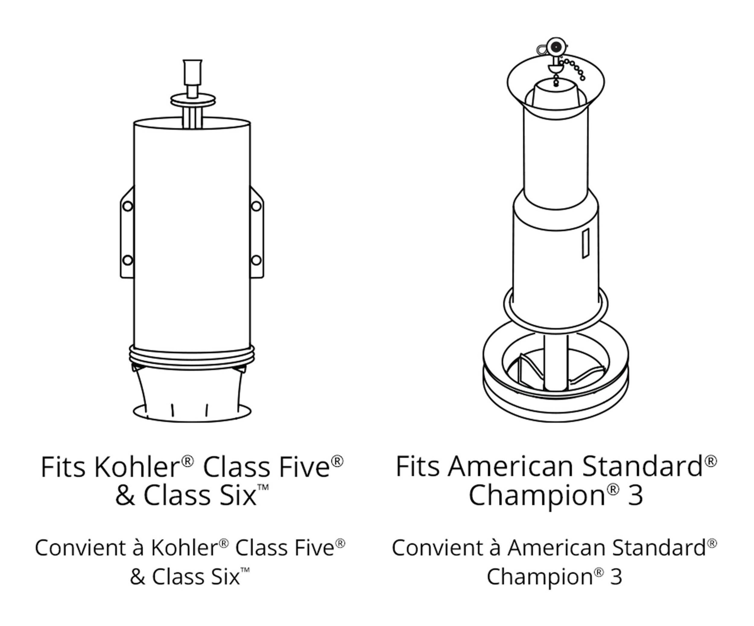 Korky Universal Toilet Replacement Valve Seal Kit, 3in Canadian Tire