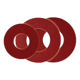 Korky Universal Dual Flush Toilet Seal Kit, Assorted Sizes, 3-pk Front_Flat