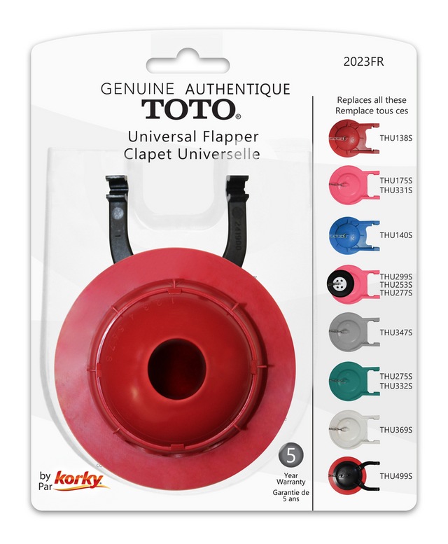 Korky Genuine TOTO Toilet Flapper, 3in Canadian Tire
