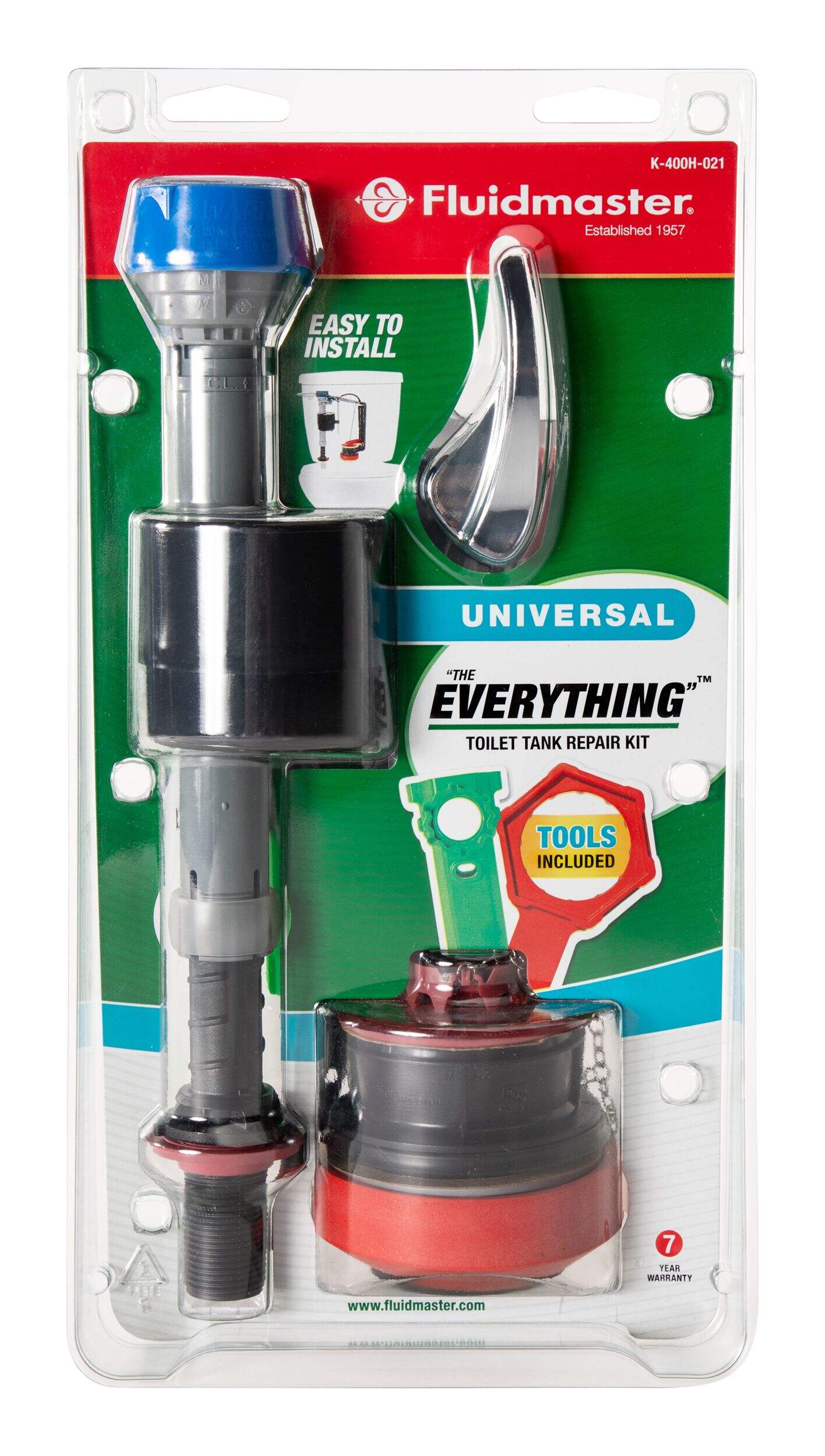 Fluidmaster Everything Toilet Repair Kit with Tools for 2in Toilets Canadian Tire