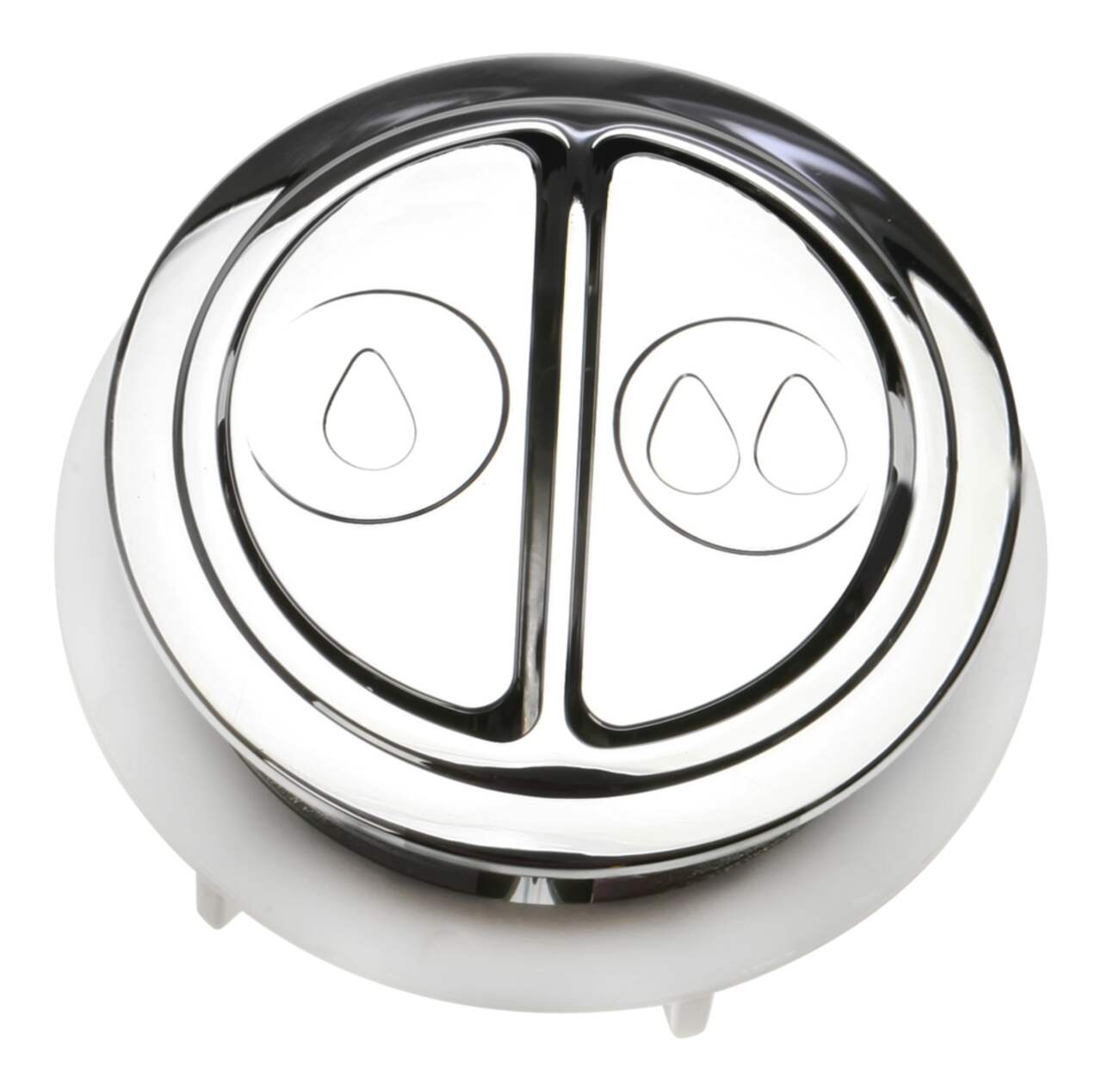 Chasse d'eau Fluidmaster - 2, Double bouton poussoir + câble