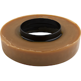 Joint d'étanchéité en cire épaisse pour cuvette PlumbShop avec manchon Front_Elevated