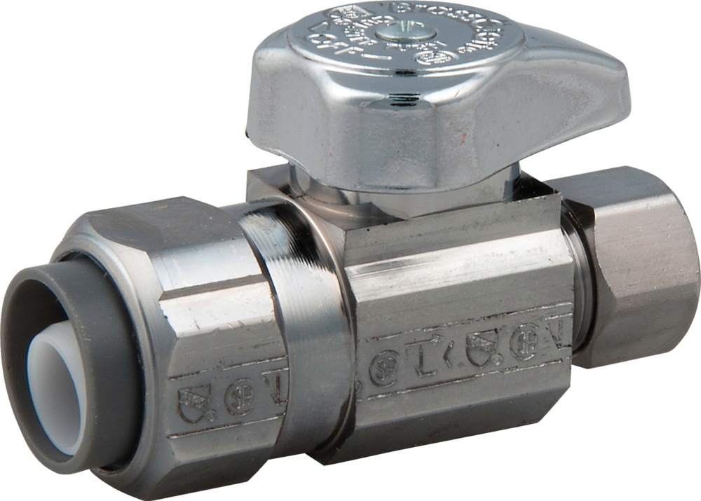 BrassCraft Straight Valve, 1/2in PNC x 3/8in Canadian Tire
