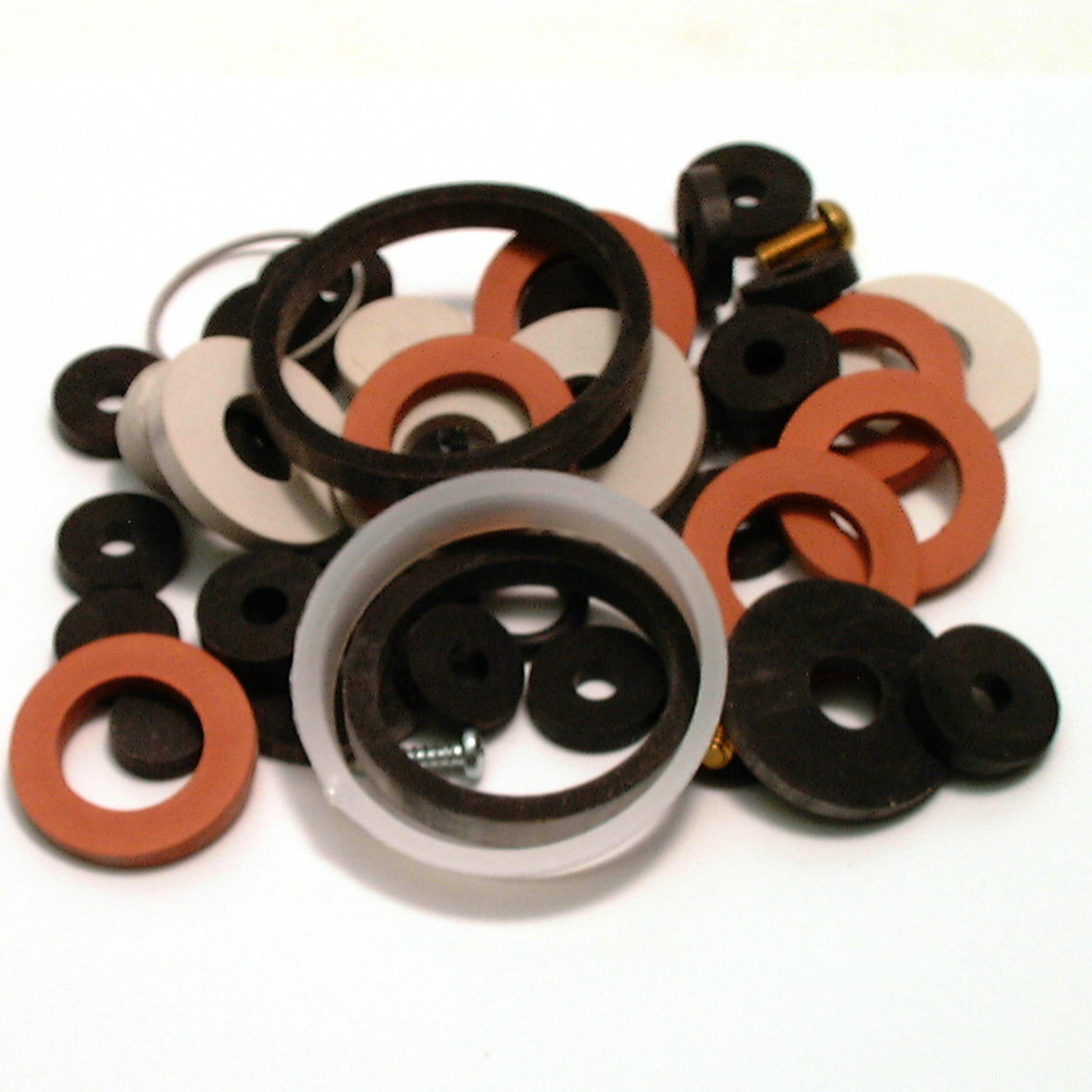 Trousse de réparation pour robinet PlumbShop pour plomberie domestique, choix varié, paq. 50 Composite_or_Mixed