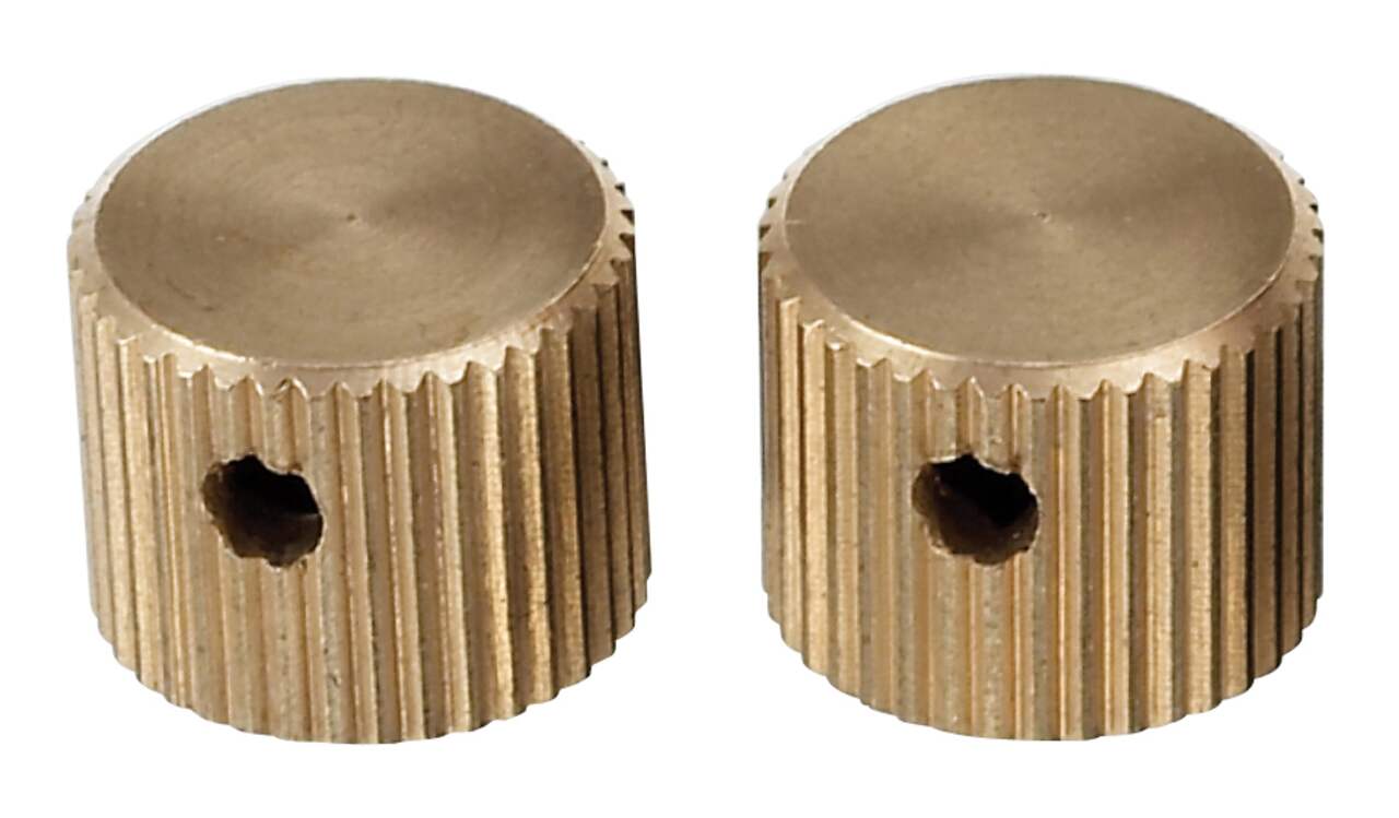 PlumbShop Brass Compression Fitting, 1/4-in OD x 1/4-in MIP, 1-pk