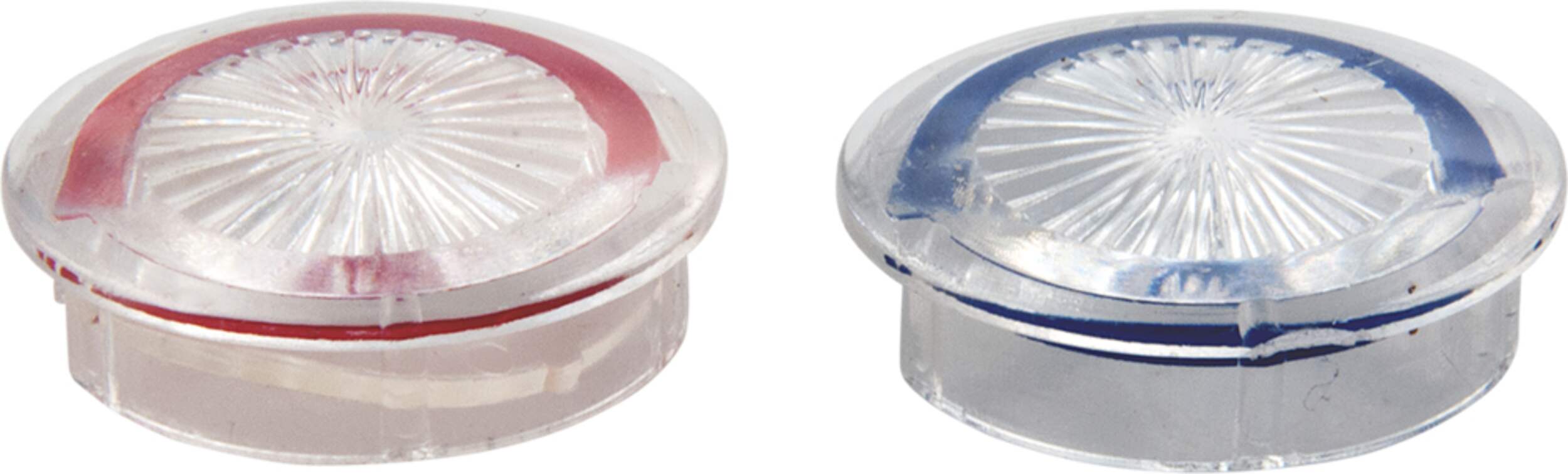 PlumbShop Moen Plastic Replacement Insert Button Handle, 2-pk Front_Elevated