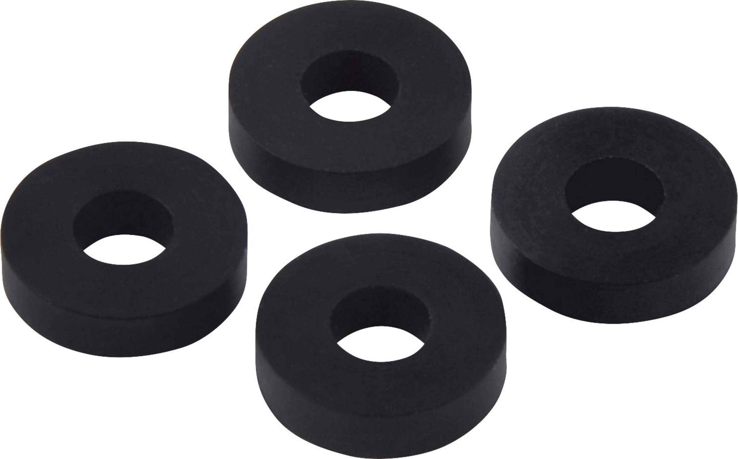 Rondelles plates pour robinet PlumbShop, caoutchouc, 1/4 po S, paq. 4 Overhead_Plunge