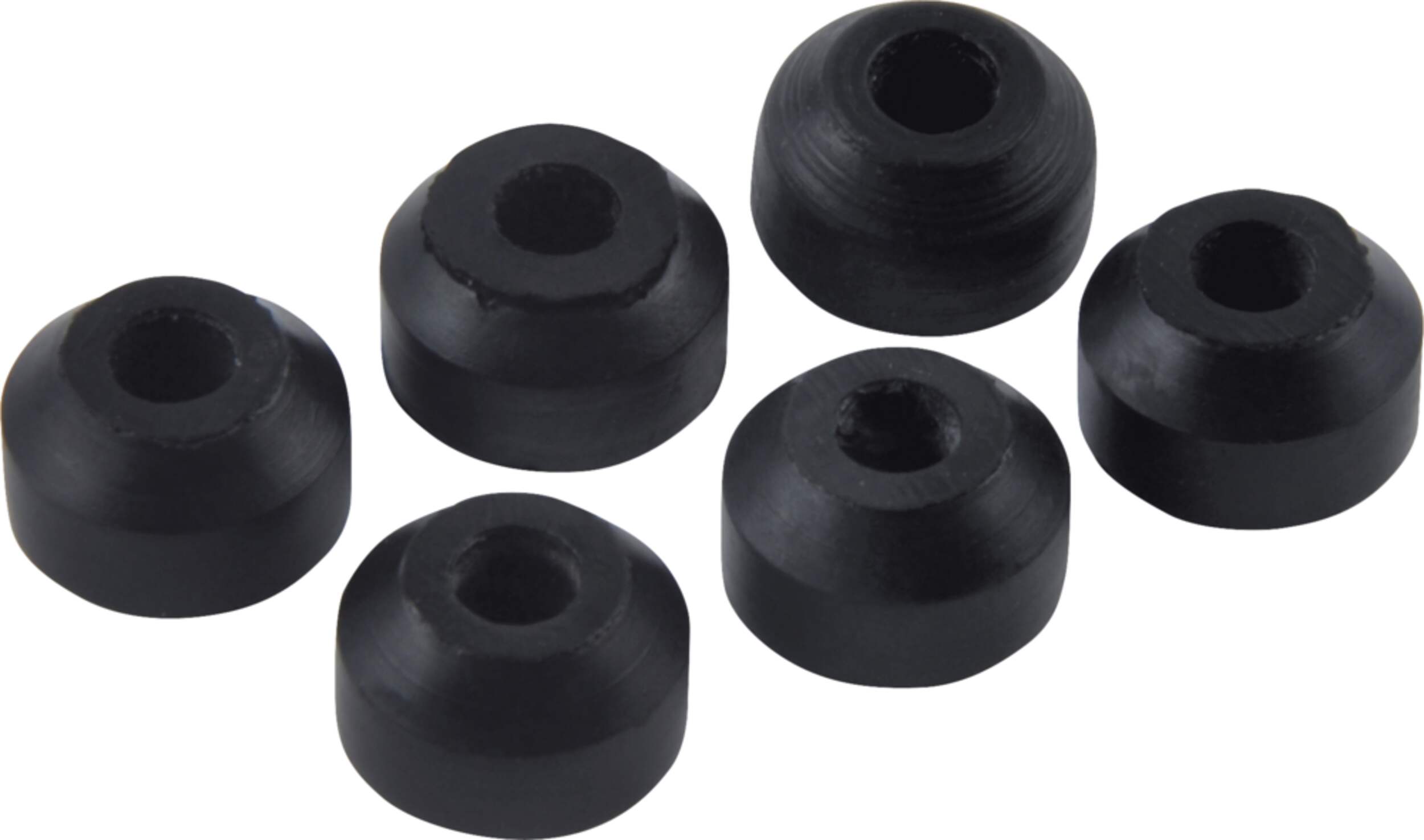 PlumbShop Bevelled Faucet Washers, Rubber, 1/4-in S, 6-pk Composite_or_Mixed