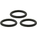 PlumbShop Delta/Peerless Faucet Spout O-Rings, Black, 3-pk Composite_or_Mixed
