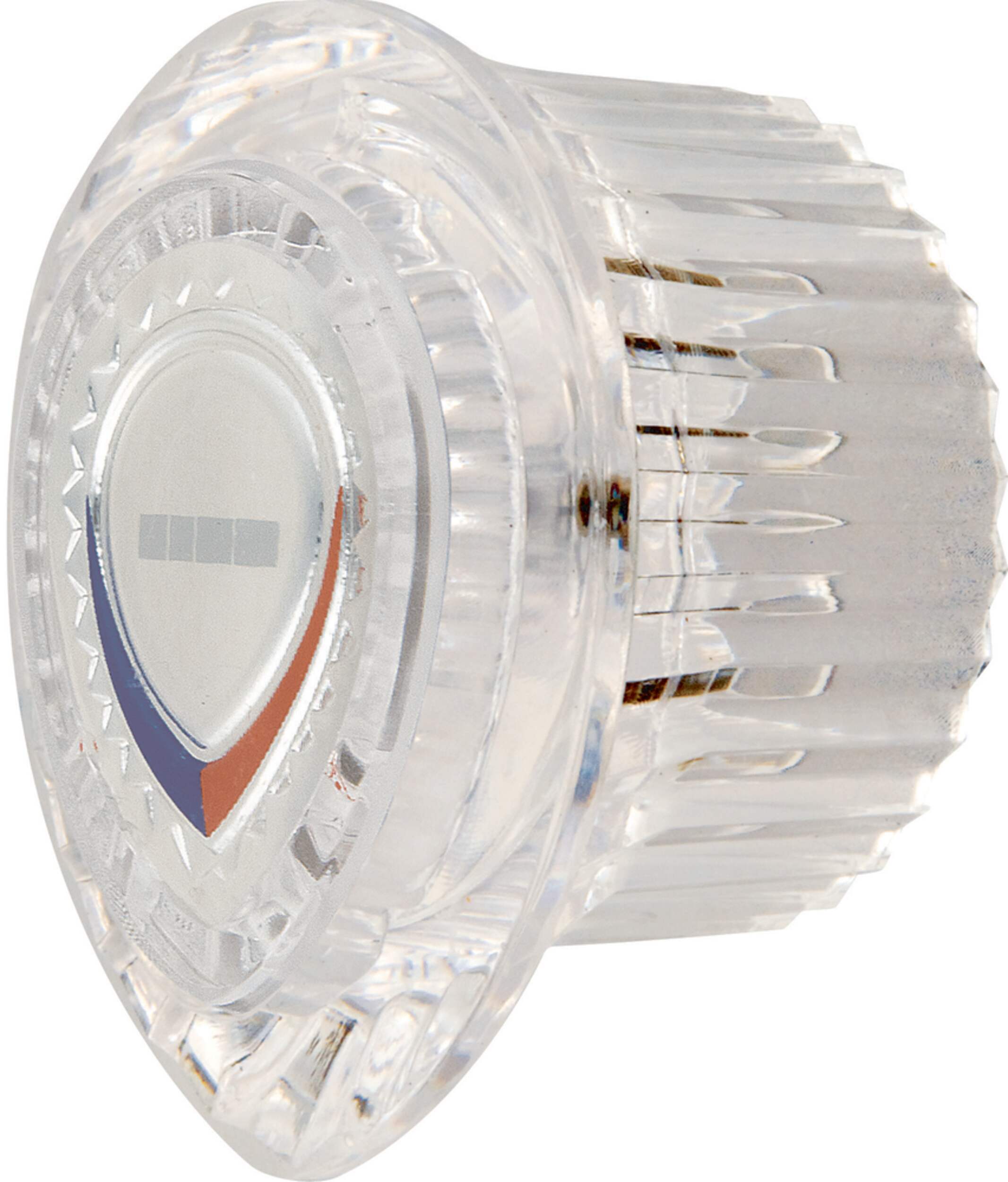 Robinet de baignoire/douche de rechange PlumbShop Moen, chaud et froid, transparent, paq. 1 Front_Three_Fourths_Angled_Left