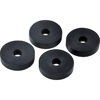 Rondelles plates pour robinet PlumbShop, caoutchouc, 13/16 po de diamètre extérieur, 5/8 po, paq. 4 Overhead_Plunge