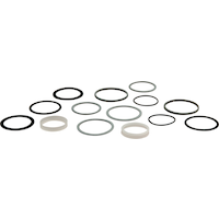 Rondelles en fibre PlumbShop, tailles variées, paq. 14 Front_Elevated