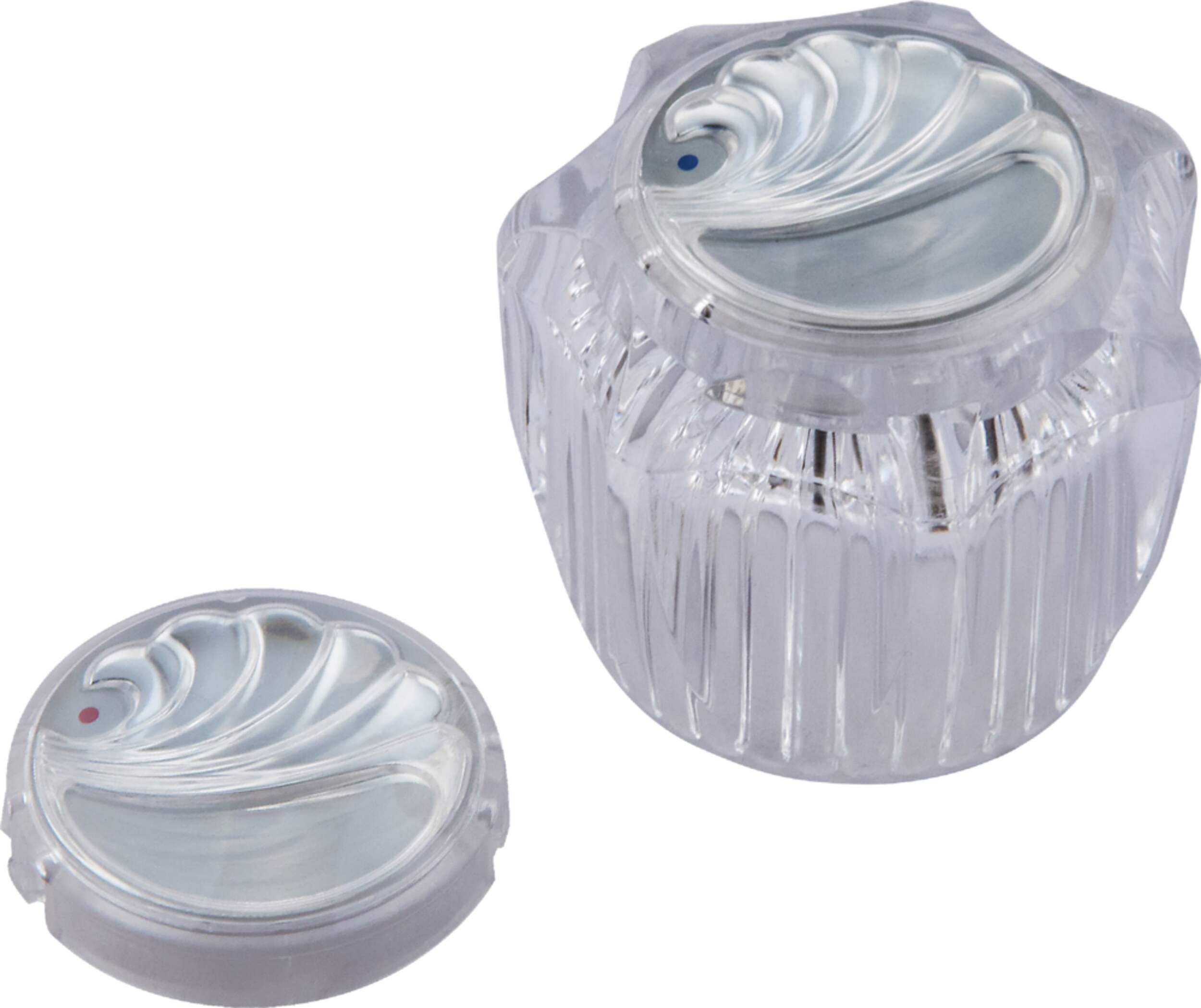 PlumbShop Delta Handle Kit with Microban, Acrylic, 1-pk Overhead_Plunge