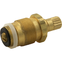 PlumbShop Hot/Cold Cuthburt Faucet Cartridge, 1-pk Front_Angled_Left