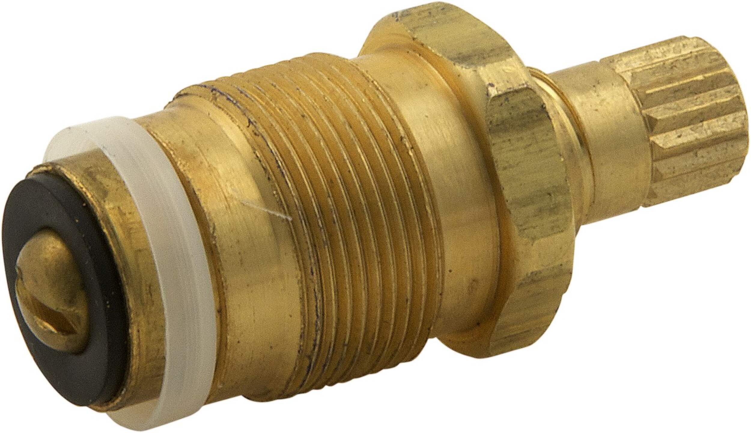 PlumbShop Hot/Cold Cuthburt Faucet Cartridge, 1-pk Front_Angled_Left