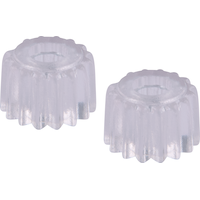 PlumbShop EMCO Button Insert Set, Clear, 1-pk Front_Elevated