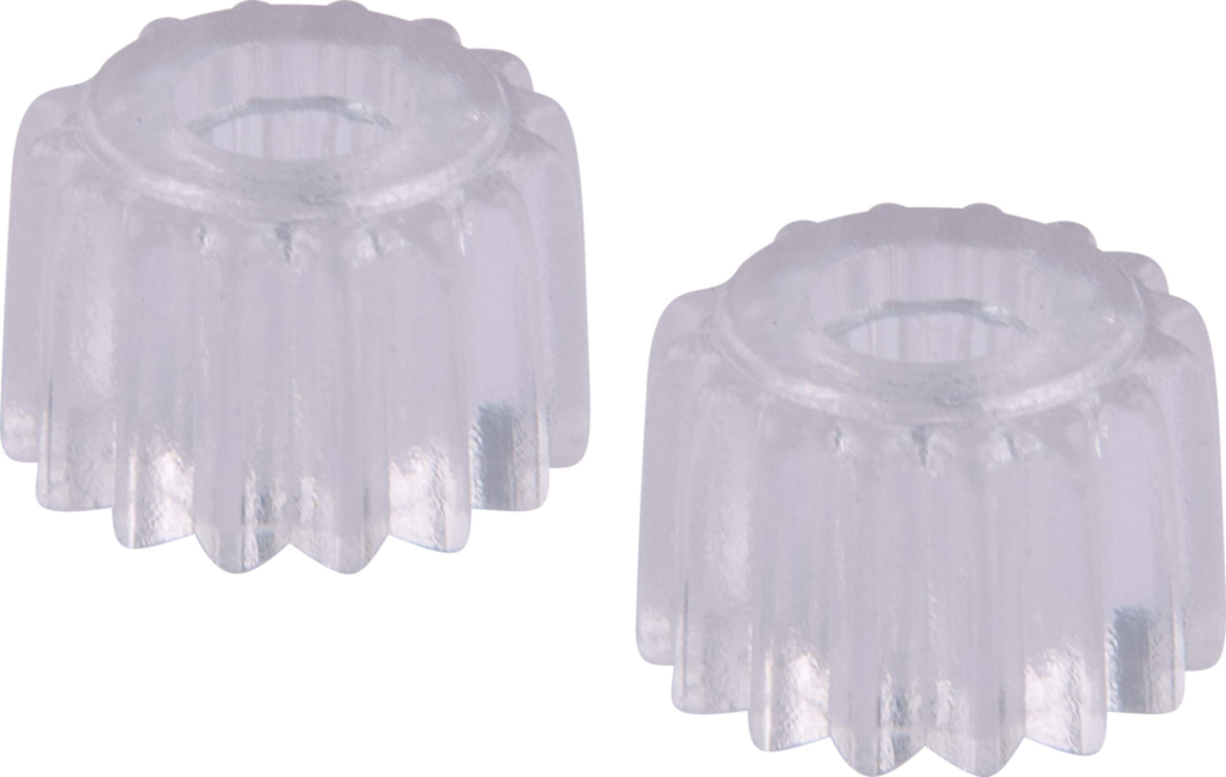 PlumbShop EMCO Button Insert Set, Clear, 1-pk Front_Elevated