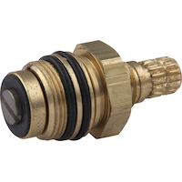 PlumbShop Waltec Cold Water Faucet Cartridge, 1-pk Front_Angled_Left