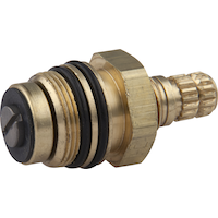 PlumbShop Waltec Hot Water Faucet Cartridge, 1-pk