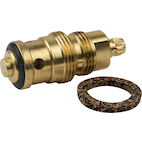 PlumbShop Brass Compression Fitting, 3/8-in OD x 1/2-in MIP, 1-pk
