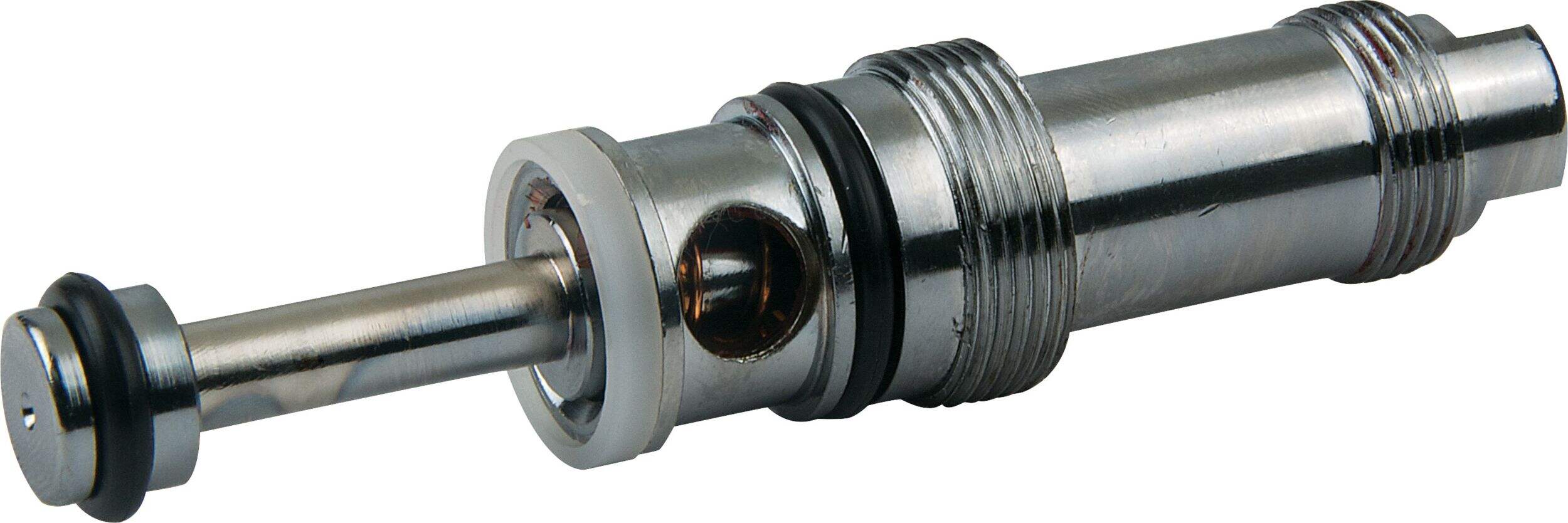 Inverseur de douche PlumbShop Waltec, pièce d'origine, chromé, paq. 1 Front_Angled_Left