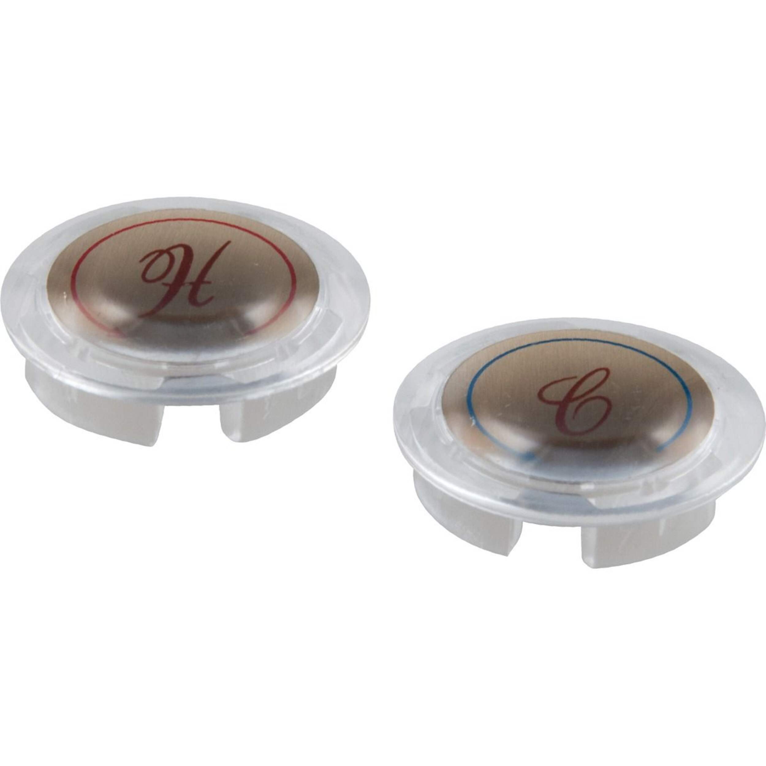 PlumbShop Peerless Tub & Shower Insert Button Set, 2-pk Front_Elevated