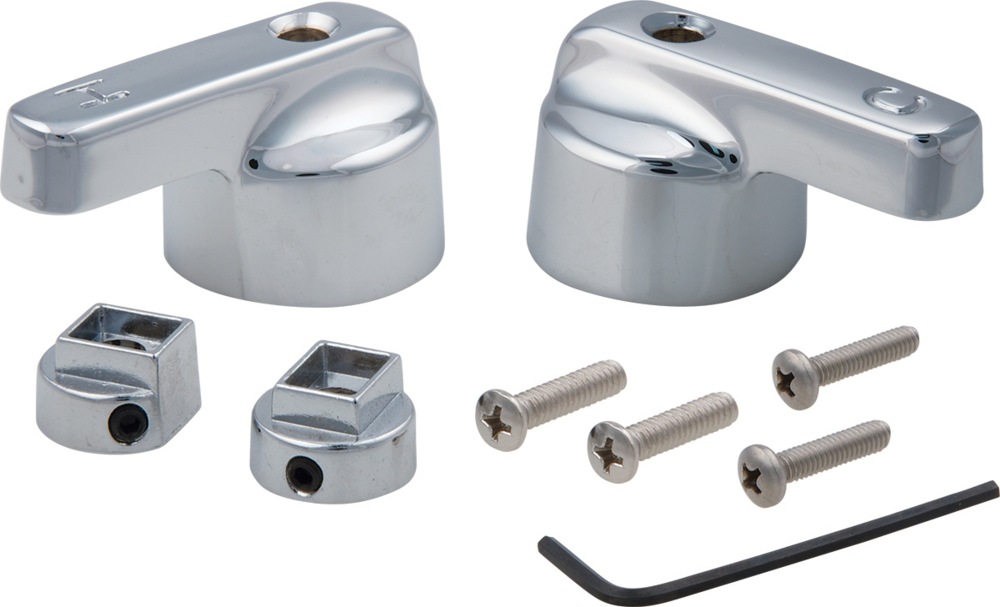 Lever Handles Kit, Chrome, Twin Pack Canadian Tire