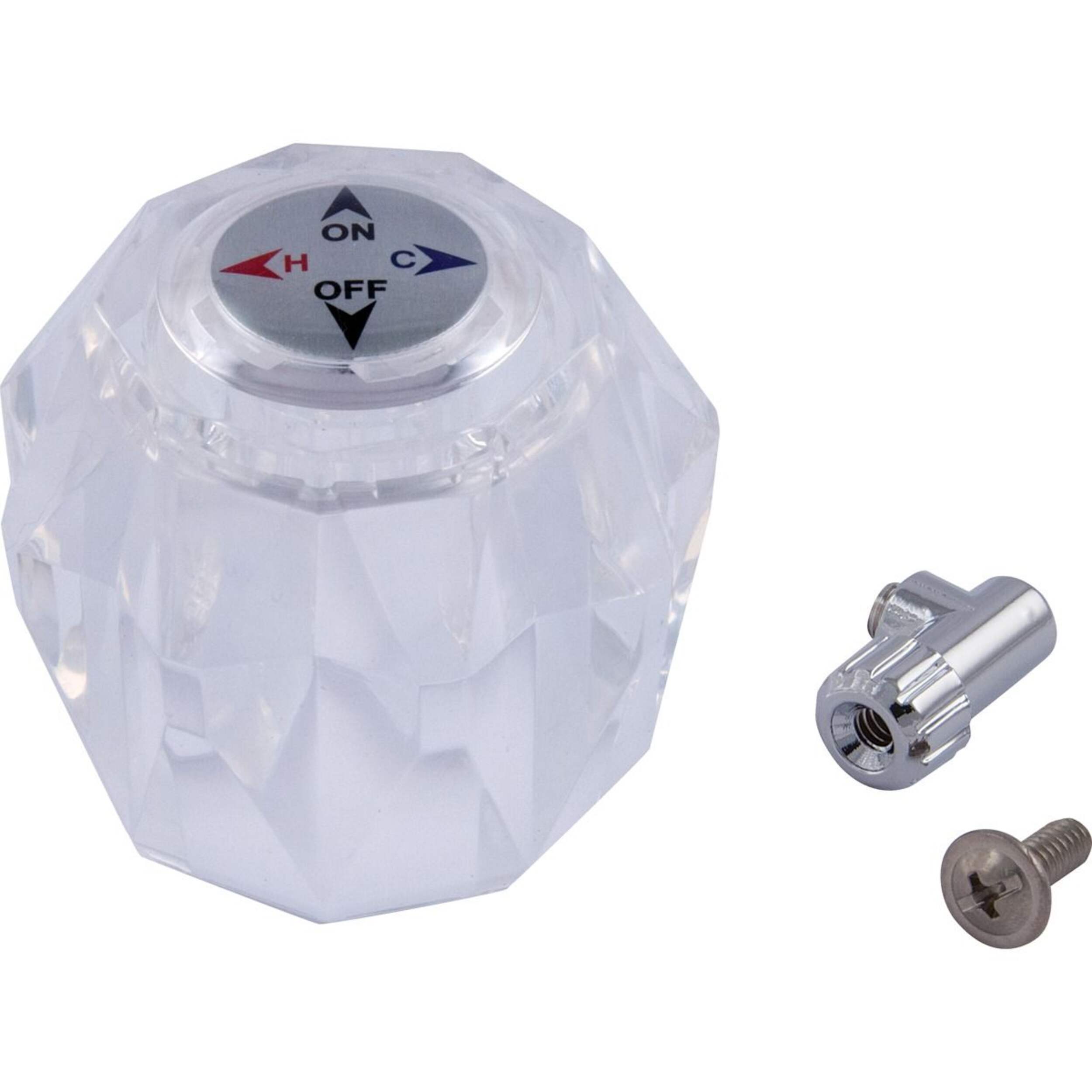 PlumbShop Danze Single Faucet Handle Kit, Acrylic, 1-pk Composite_or_Mixed